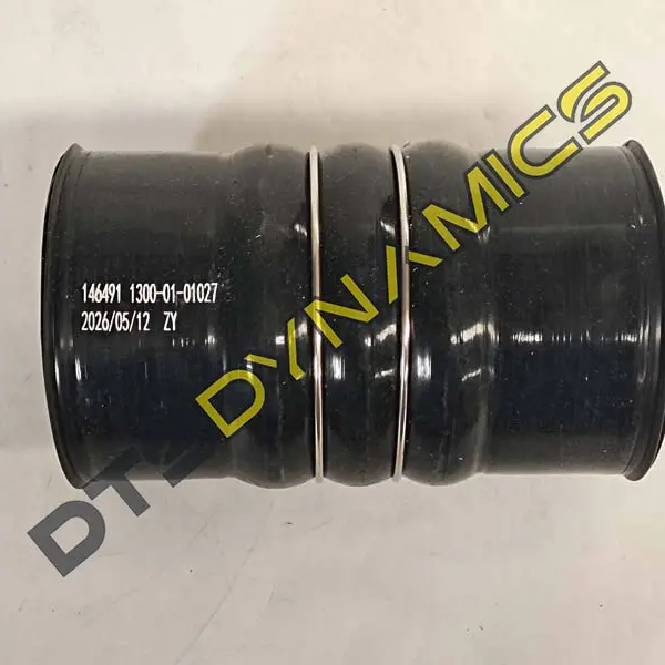 1300-01-01027-Патрубок-интеркулера-(ZhongTong)-прямой-d=100-L=195-64-1