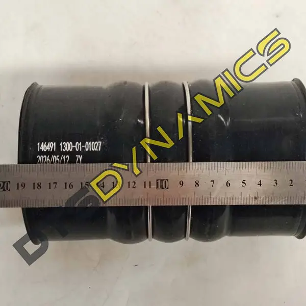 1300-01-01027-Патрубок-интеркулера-(ZhongTong)-прямой-d=100-L=195-64-2