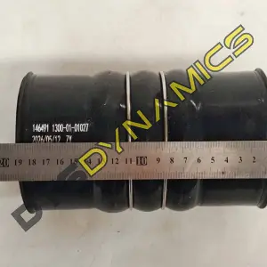 1300-01-01027-Патрубок-интеркулера-(ZhongTong)-прямой-d=100-L=195-64-2