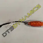 Фонарь габаритов боковой хром (ZhongTong) 119*37 LED