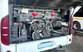 Диагностика двигателя грузовика