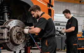 Ремонт тормозной системы грузовика